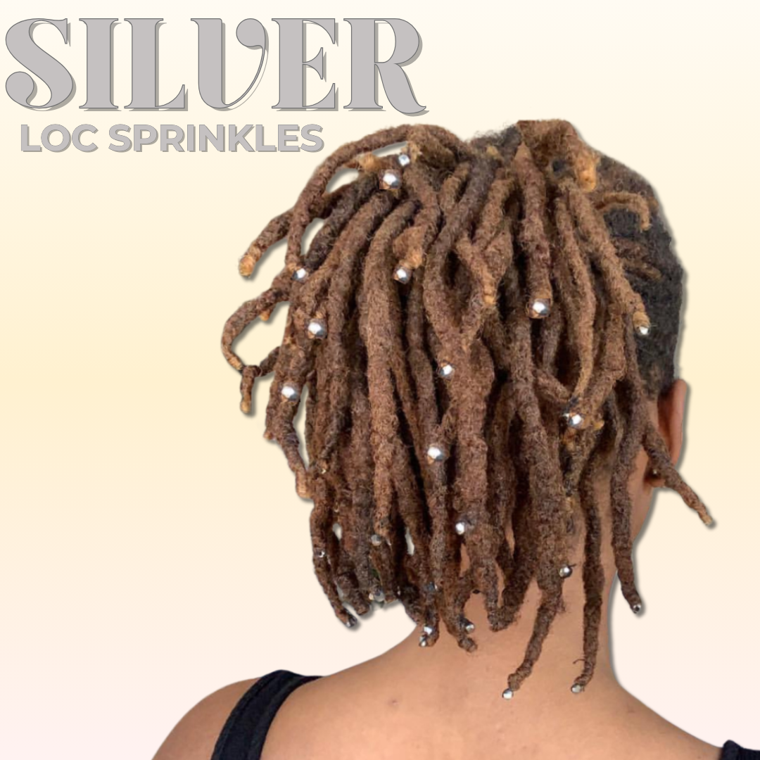Silver Loc Sprinkles | Hair Jewelry